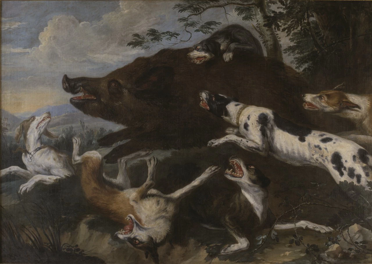 Caccia al cinghiale - Nationalmuseum, Stockholm